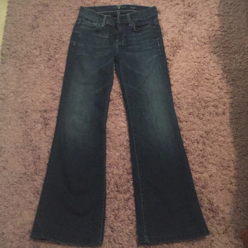 7 for all mankind dojo jeans 24x30.5
